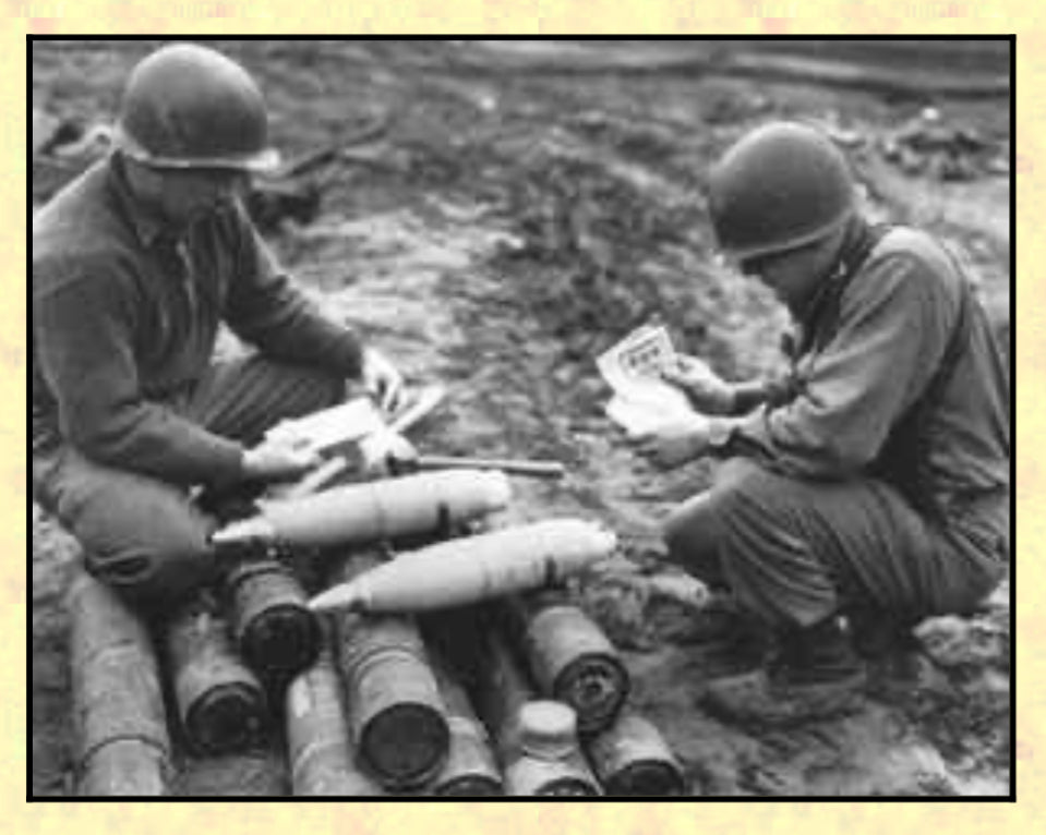 WW2 Propaganda Leaflet (Fired From Artillery Shells) U.S to German Frontlines - Feldpost