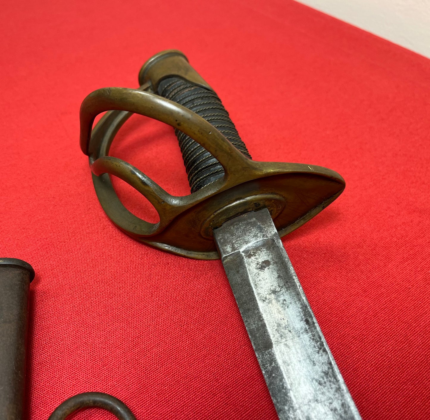 Authentic M1860 U.S. Civil War "Wrist Breaker" Cavalry Saber/Sword