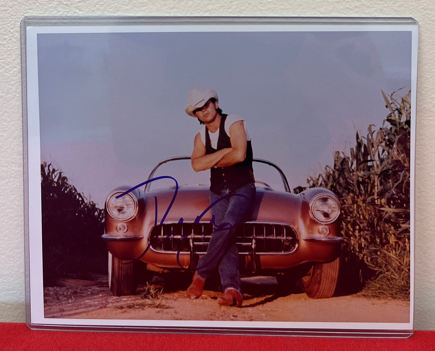 John Mellencamp - Signed 8x10 Movie Photo Falling From Grace W/ COA