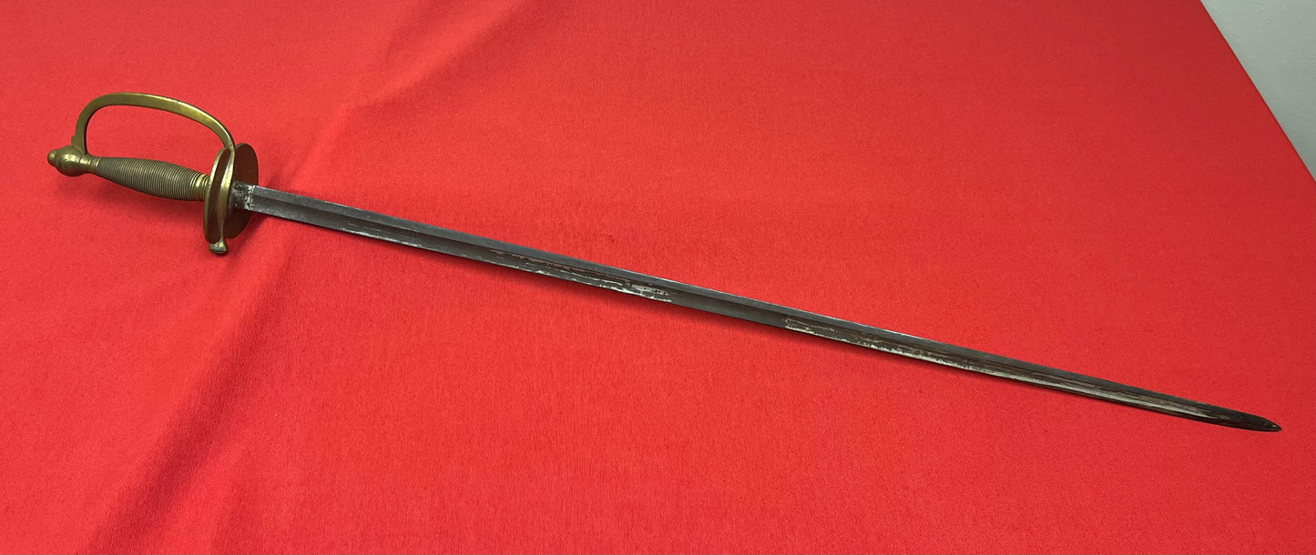 U.S. M1840 NCO Non-Commissioned Officer's Sword by Emerson & Silver Dated 1863 - Civil War Era