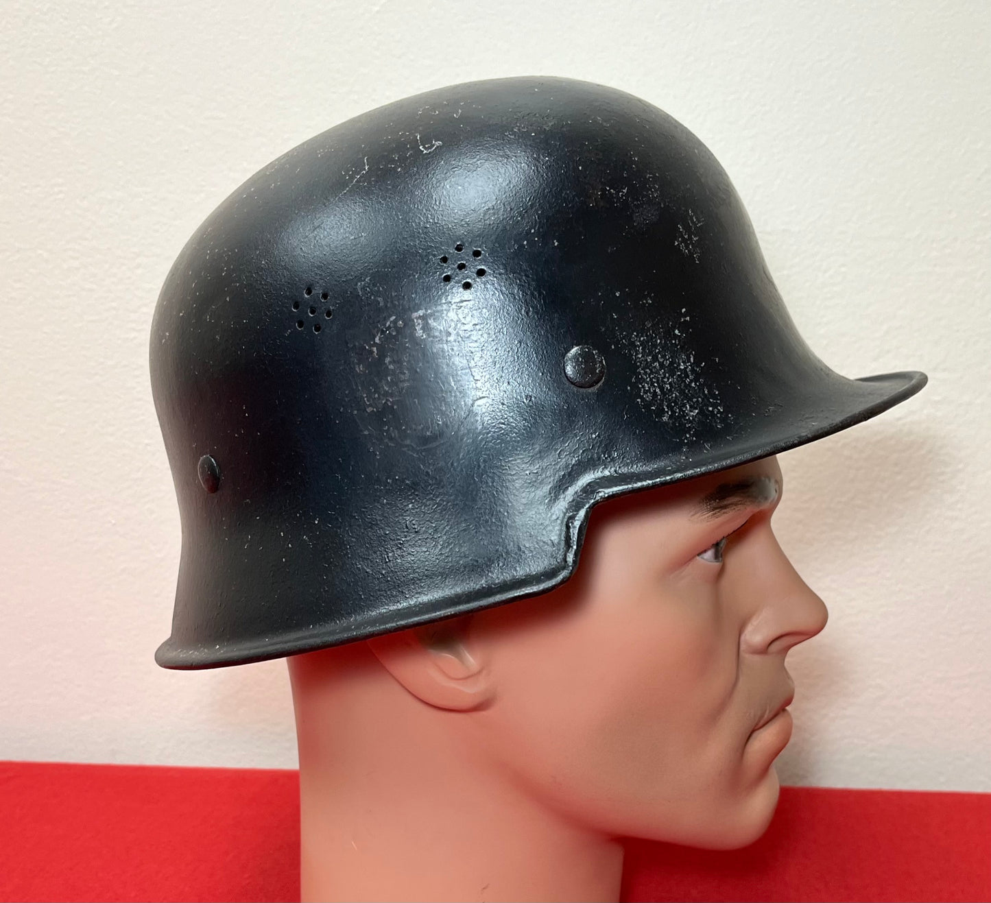Original WWII German M34 Police Helmet