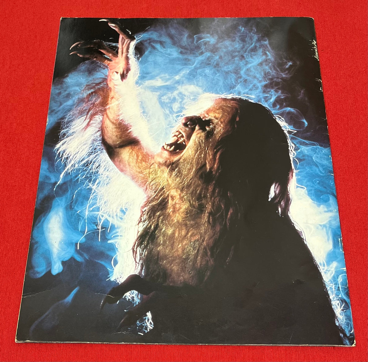 Ozzy Ozboure "Bark at the Moon" Grouping - LP Record,Tour Booklet & Postcard VTG 1980’s