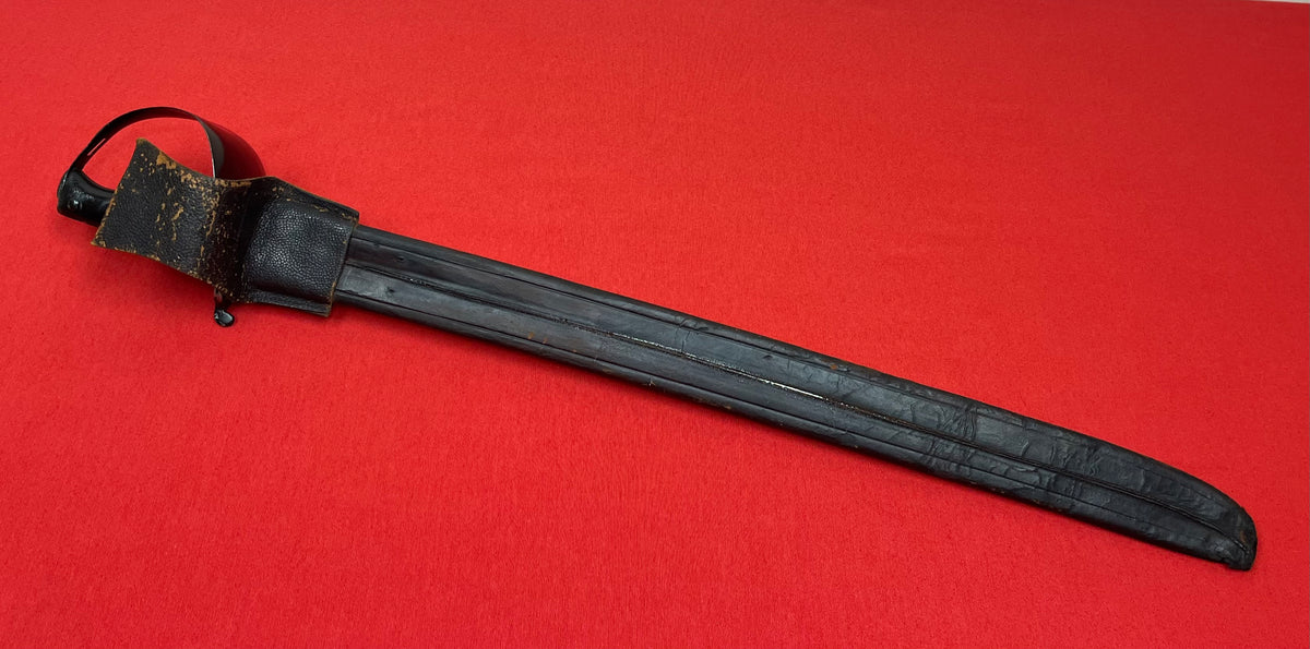 P1859 English Enfield Rifle Naval Cutlass Bayonet - Stone House Museum