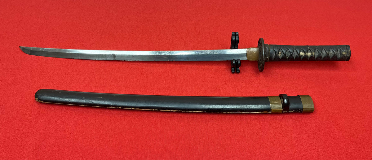 Original Japanese 18th Century Wakizashi Samurai Sword - Edo Period (1603–1868)