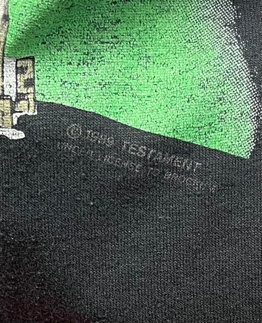 1989 Testament - Environmental Holocaust / Greenhouse Effect T-Shirt Brockum OG