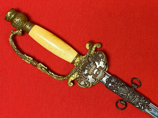 1880-90’s Patriarchs Militant Fraternal Order Sword Odd Fellows Named