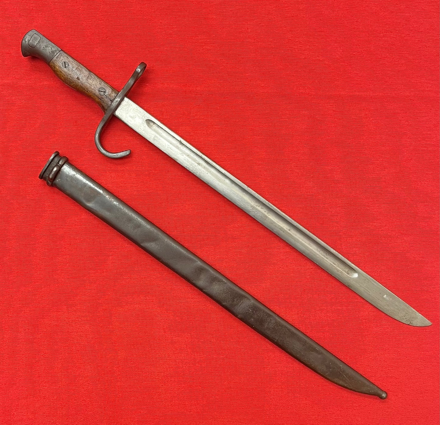 WW2 Japanese Arisaka Type 30 Bayonet & Scabbard / Training