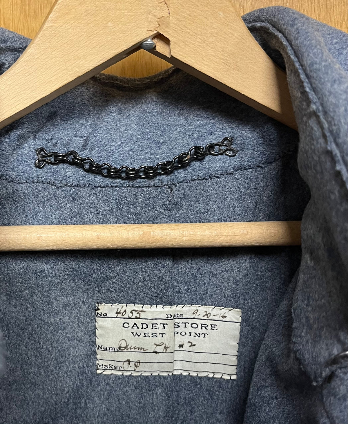 WW1 U.S. West Point Cadet Uniform W/ Cap & Coat Dated 1916 - Stone House Museum