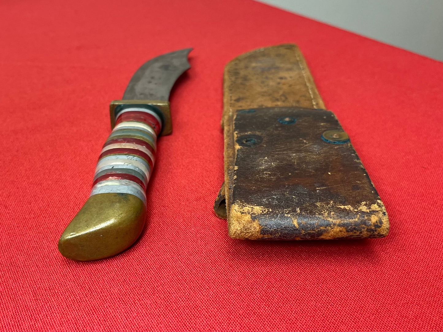 WW2 U.S. Fighting Knife "Bowie Style" Theater Made #1