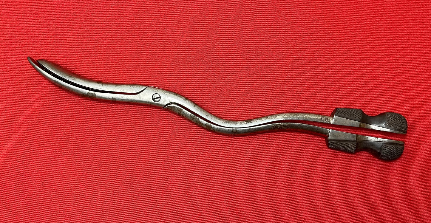 EARLY 1800’S CRANIOCLAST FORCEPS - ANTIQUE MEDICAL EQUIPMENT (CIVIL WAR ERA) #2
