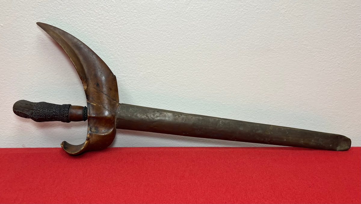 Original Indonesian East Indies Kris Dagger - Island of Java (Meteorite Blade) Circa 1850