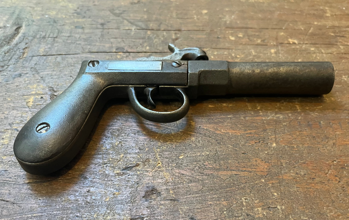 1857 William S. Butler (All-Cast) 41. Cal Percussion Boot Pistol - Civil War Era