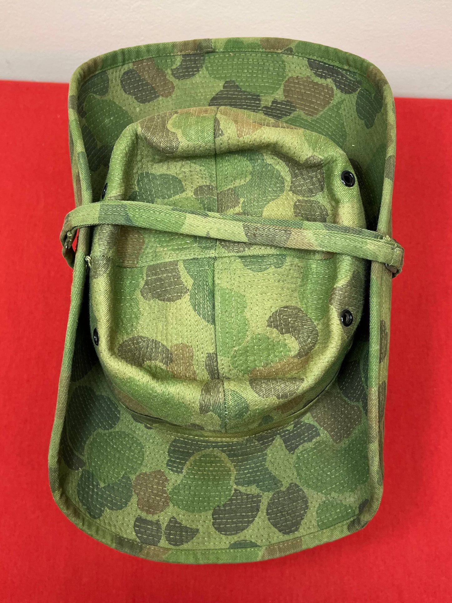 Original U.S. Vietnam War Era Boonie / Slouch Hat W/I Patch  1960’s Camouflage