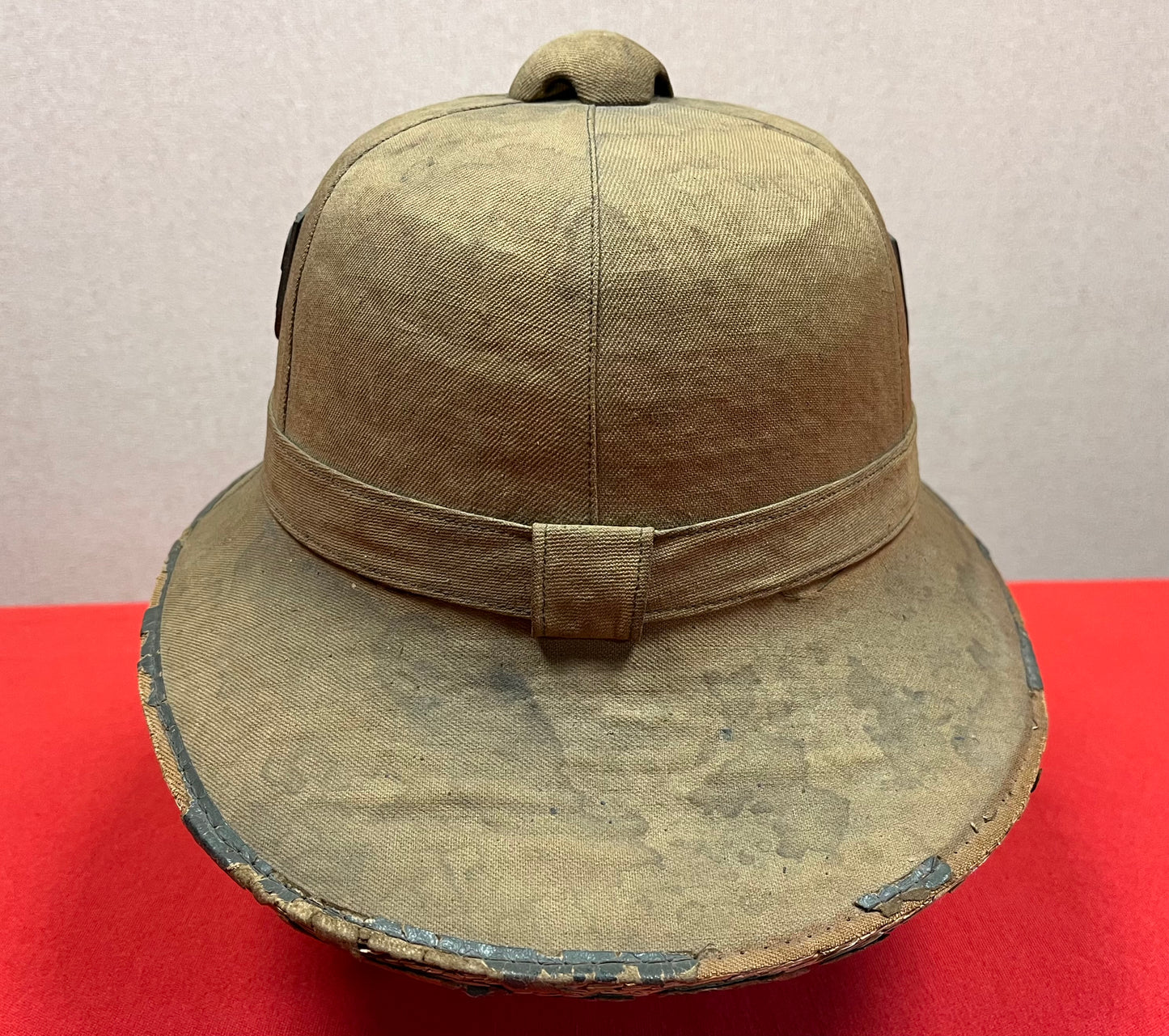 Original WWII German Heer Army Tropical Pith Helmet 1st Pattern