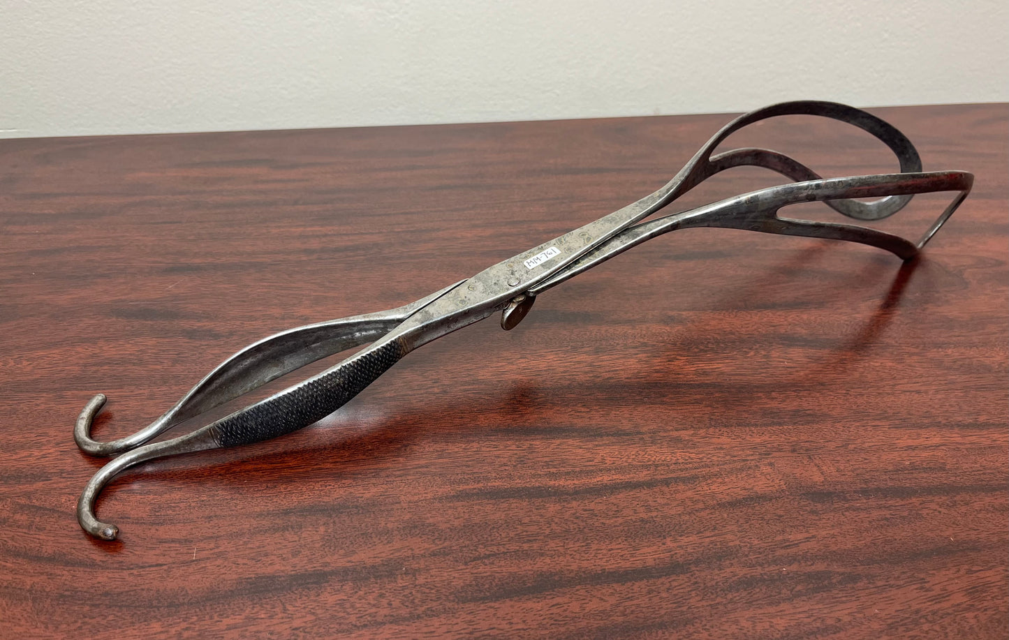 C.1848 OBSTETRICAL BIRTHING FORCEPS - ANTIQUE MEDICAL EQUIPMENT (CIVIL WAR ERA)#5