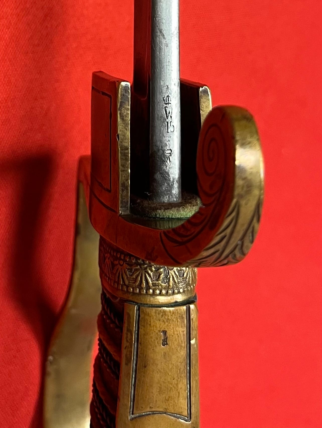 WW1 Imperial German (Jawless Lion Head) Artillery Officer’s Sword 1915 Dated