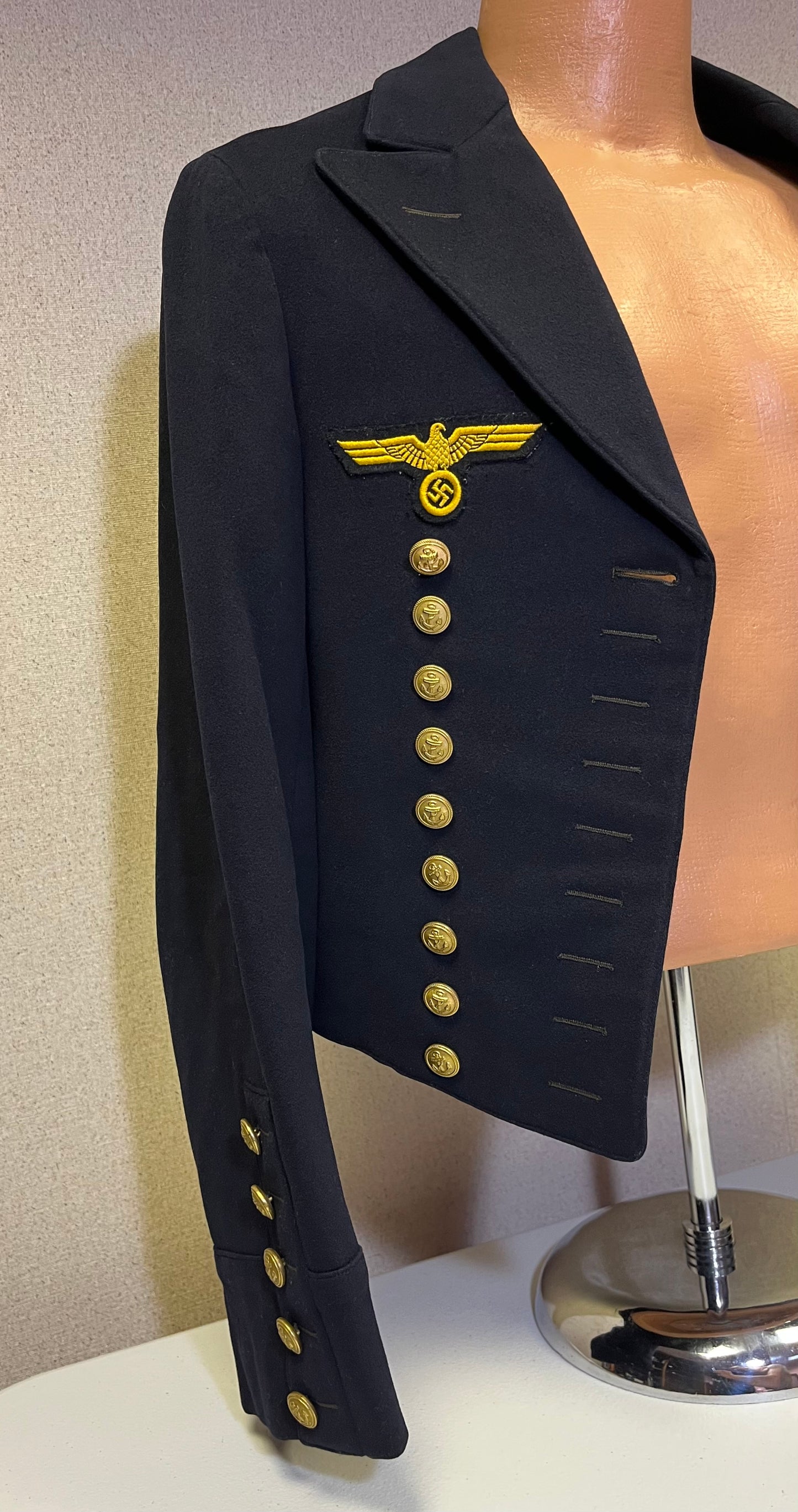 Authentic WWII German Kriegsmarine “Navy” Parade Uniform Tunic / Jacket