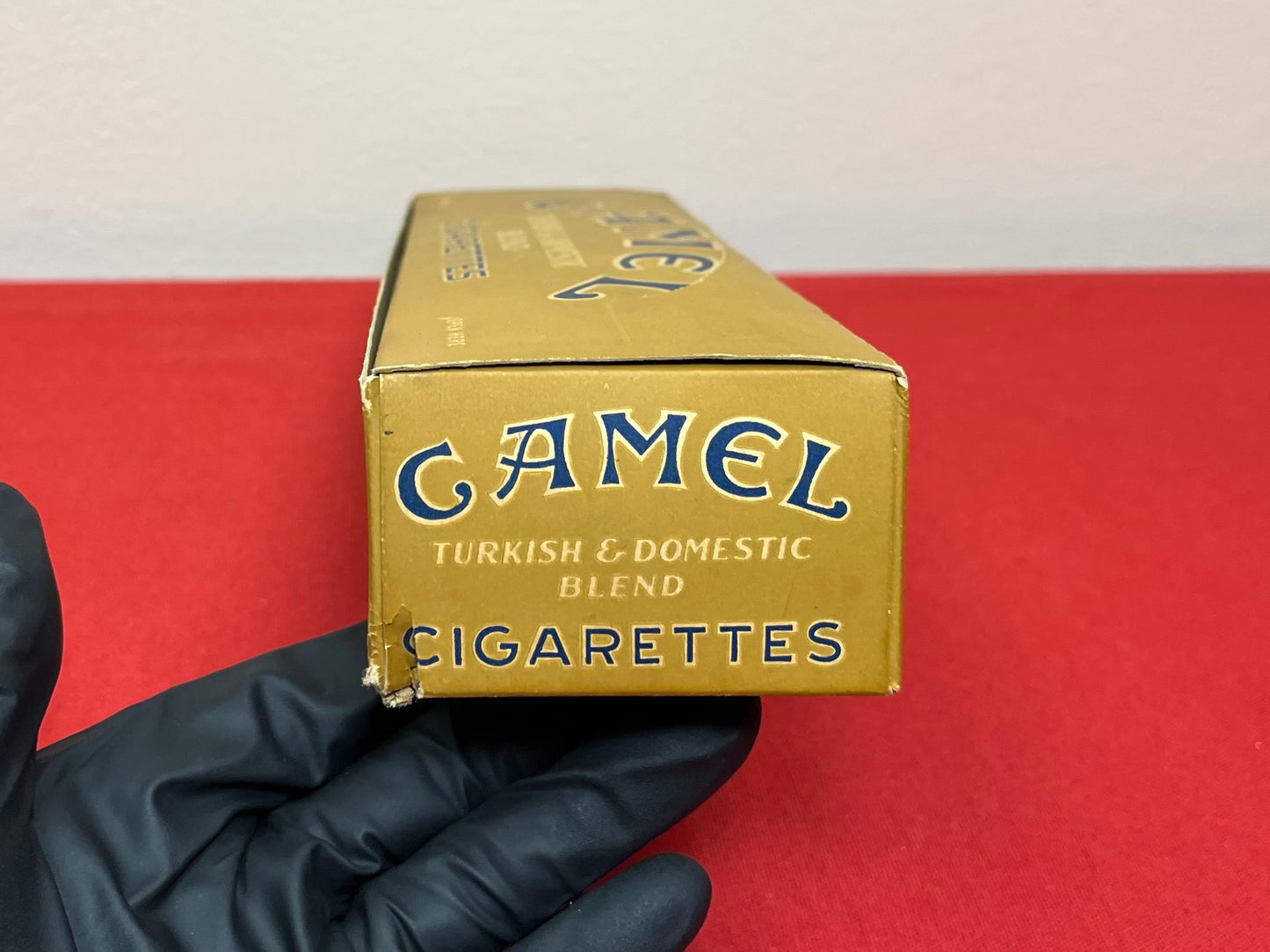AUTHENTIC WWll ERA CAMEL CIGARETTE CARTON W/ REPRODUCTION PACK