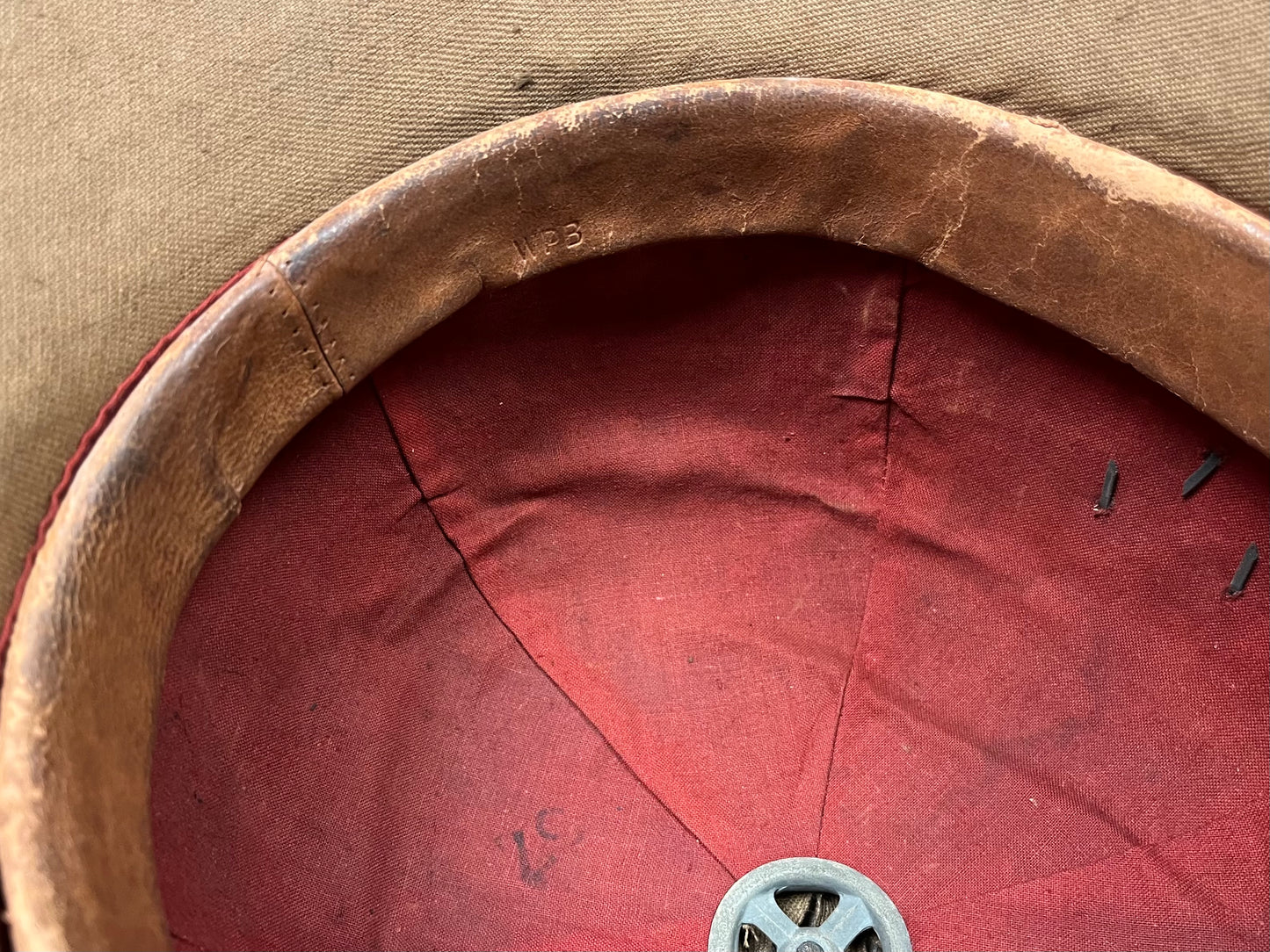 Original WWII German Heer Army Tropical Pith Helmet 1st Pattern