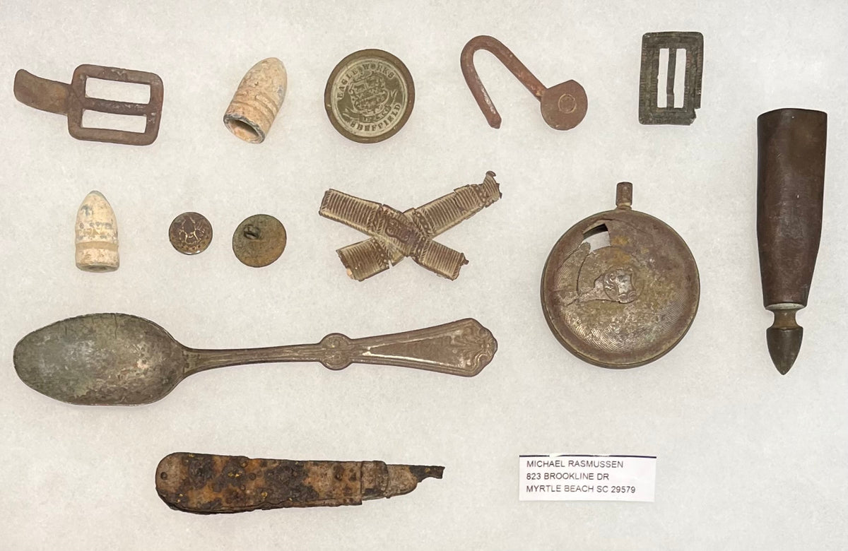 Civil War Harpers Ferry Relics (Bolivar Heights W.V) Dug by Michael Rasmussen