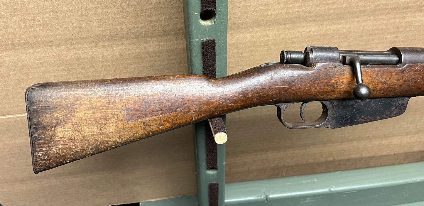 WWll Italian ONB Fascist Youth Balilla Blank Firing M1891 Carcano Child’s Training Rifle