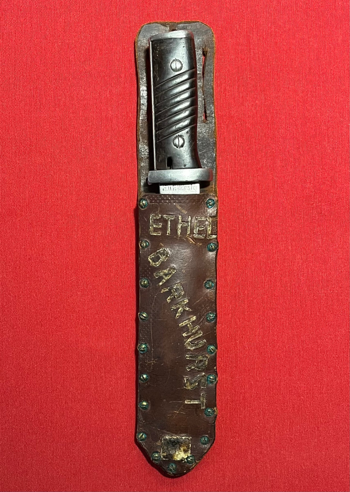 WW2 German Fighting Knife K98 Bayonet Theater Made Trench Art