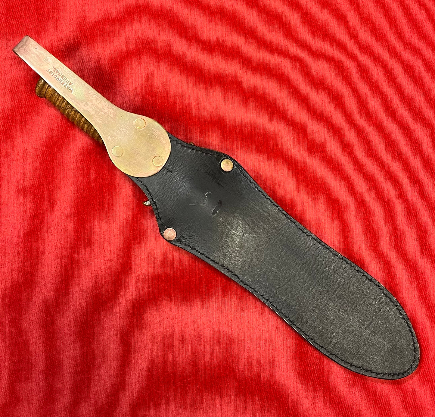 U.S. M1880 Hunting Knife Springfield Armory Spanish-American War Era