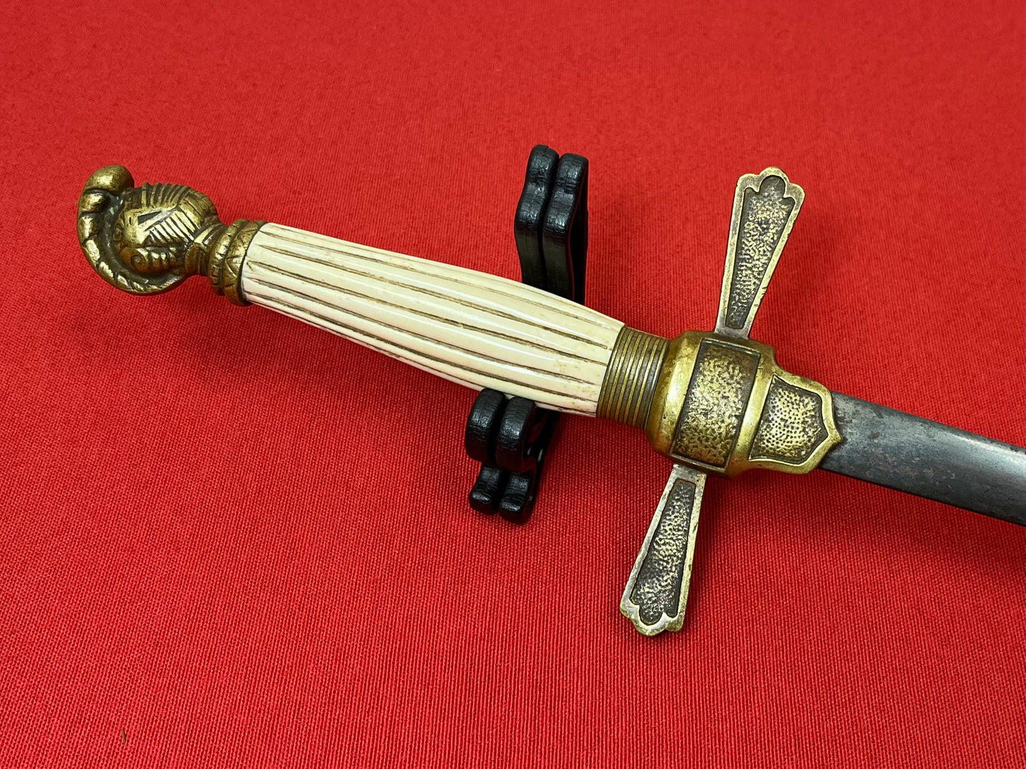 U.S. Civil War Era Militia Non-Commissioned Officer’s Sword Knights Head Pommel C.1850