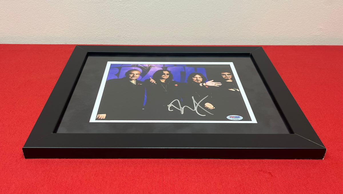 Black Sabbath - Bill Ward (Signed) Drummer 8x10 Photo Framed & Autographed PSA COA