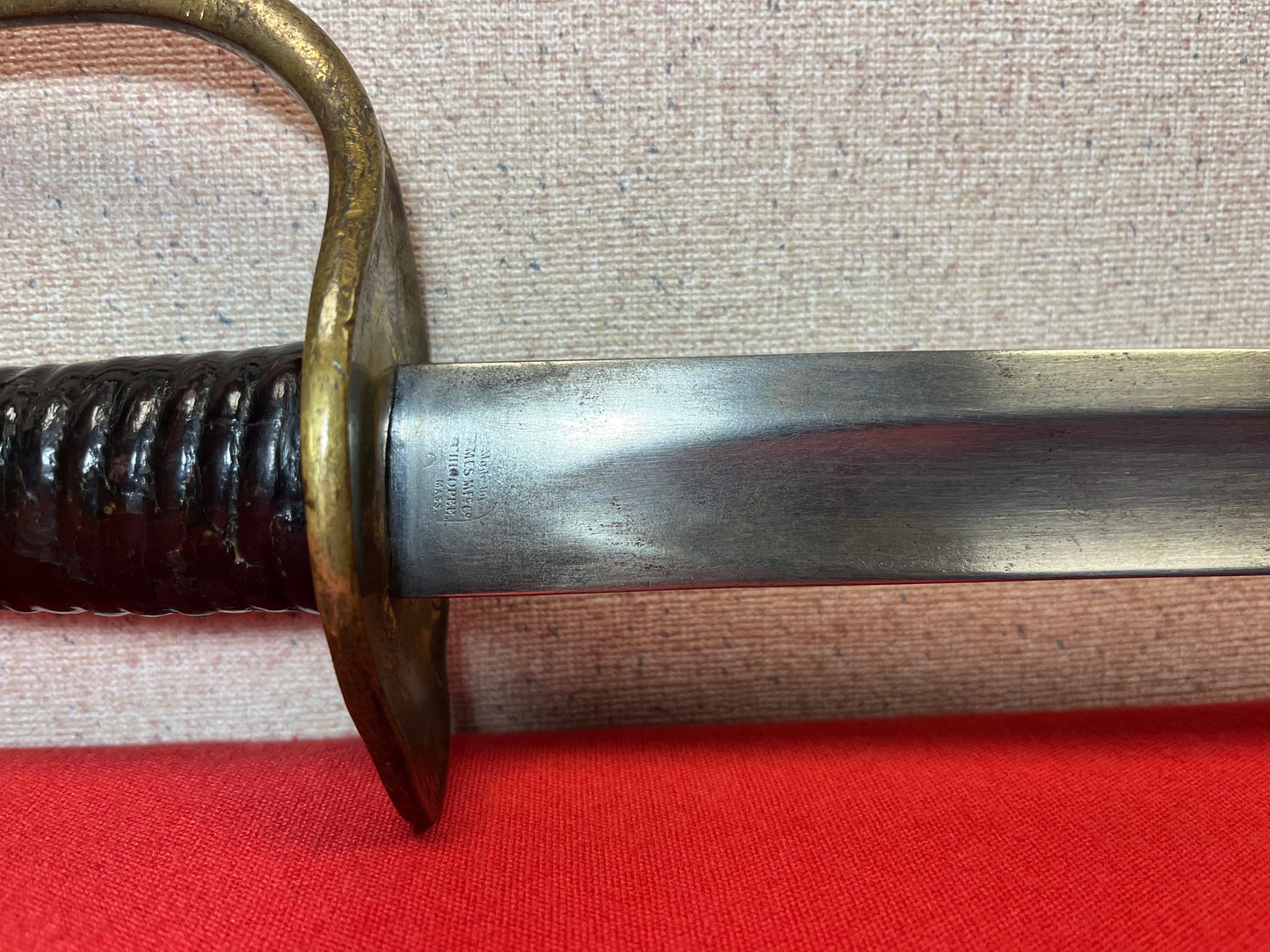 Original U.S. Civil War M1860 Naval Cutlass-Sword by Ames Mfg. Co. Dated 1862