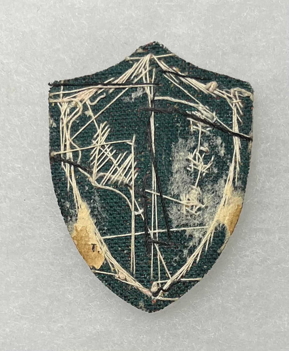 WW2 Italian Fascist Party Bullion Breast Insignia