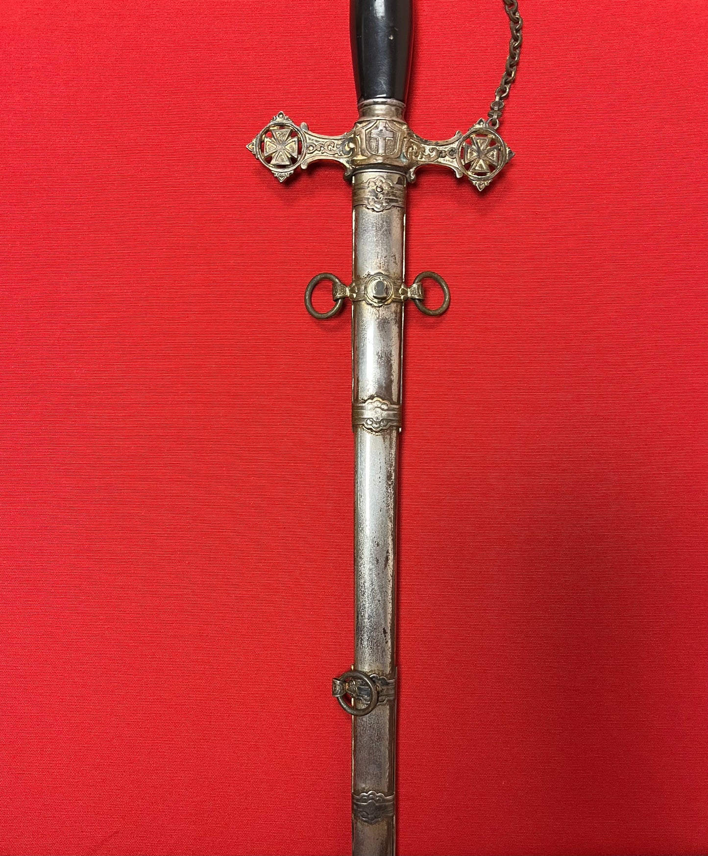 1890’s Knights Templar Fraternal Order Sword (Named & engraved) by Henderson-Ames Co.
