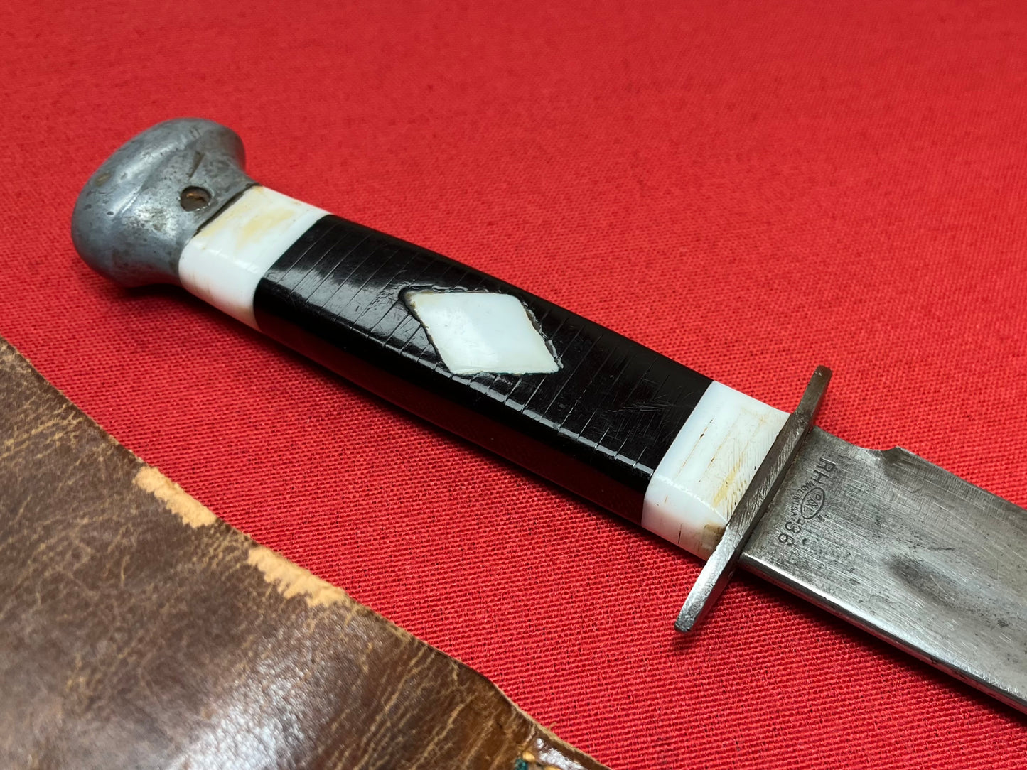WW2 U.S. Fighting Knife "Trench-Art" Theater Made #4
