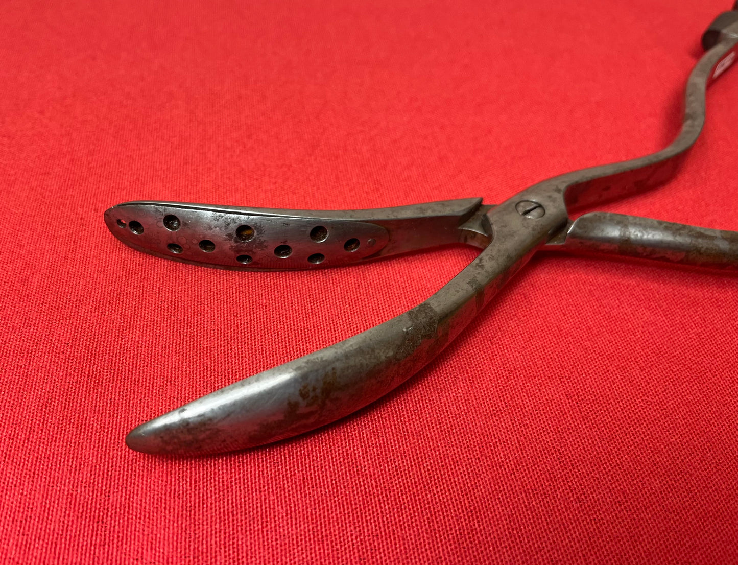 EARLY 1800’S CRANIOCLAST FORCEPS - ANTIQUE MEDICAL EQUIPMENT (CIVIL WAR ERA) #2
