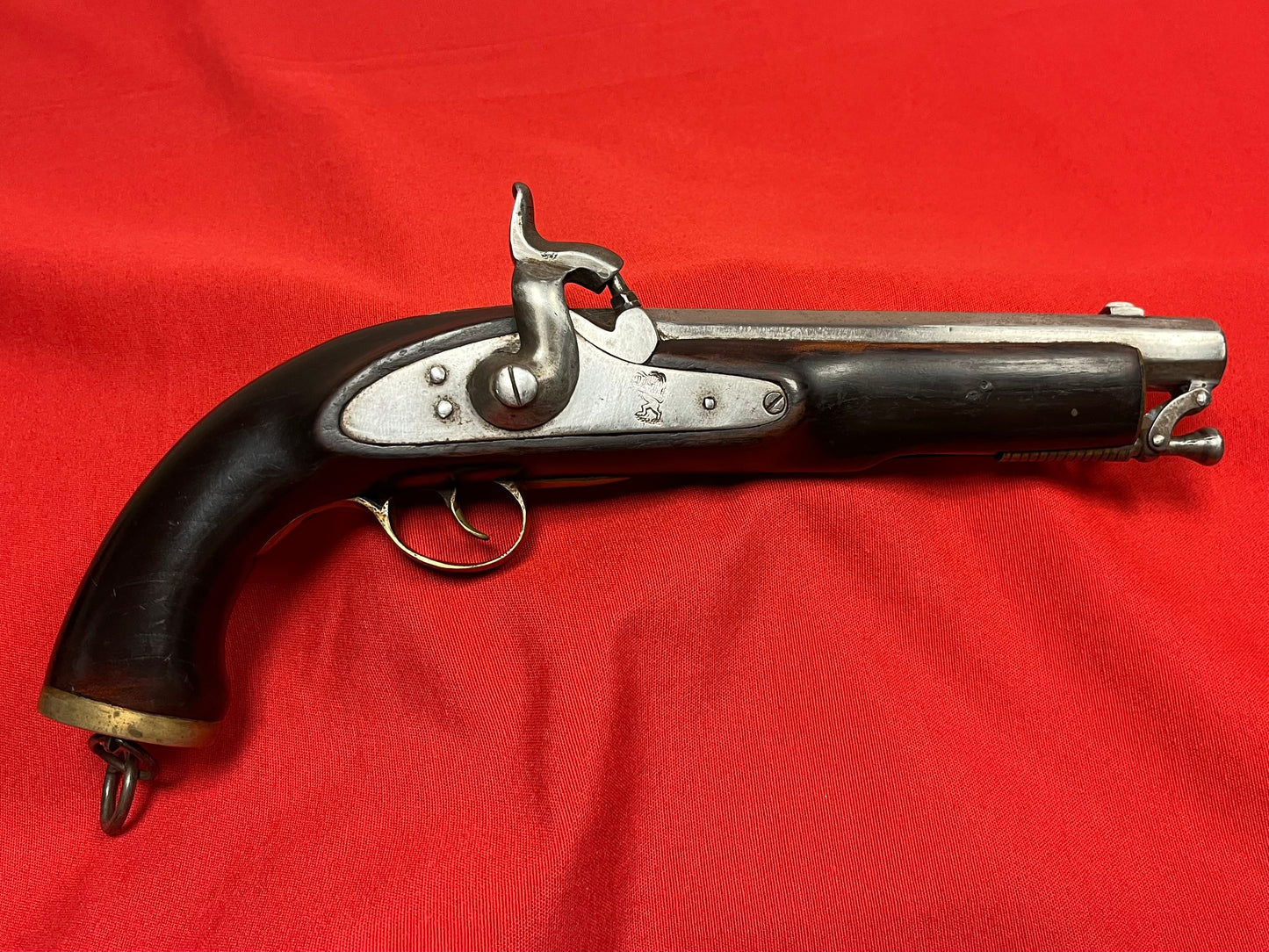 Original British East India Company Model 1843 Percussion Cavalry Horse Pistol