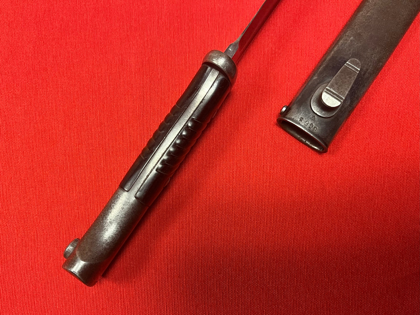 WW2 WWII German K98 Mauser Bayonet by E.U.F HORSTER 1940