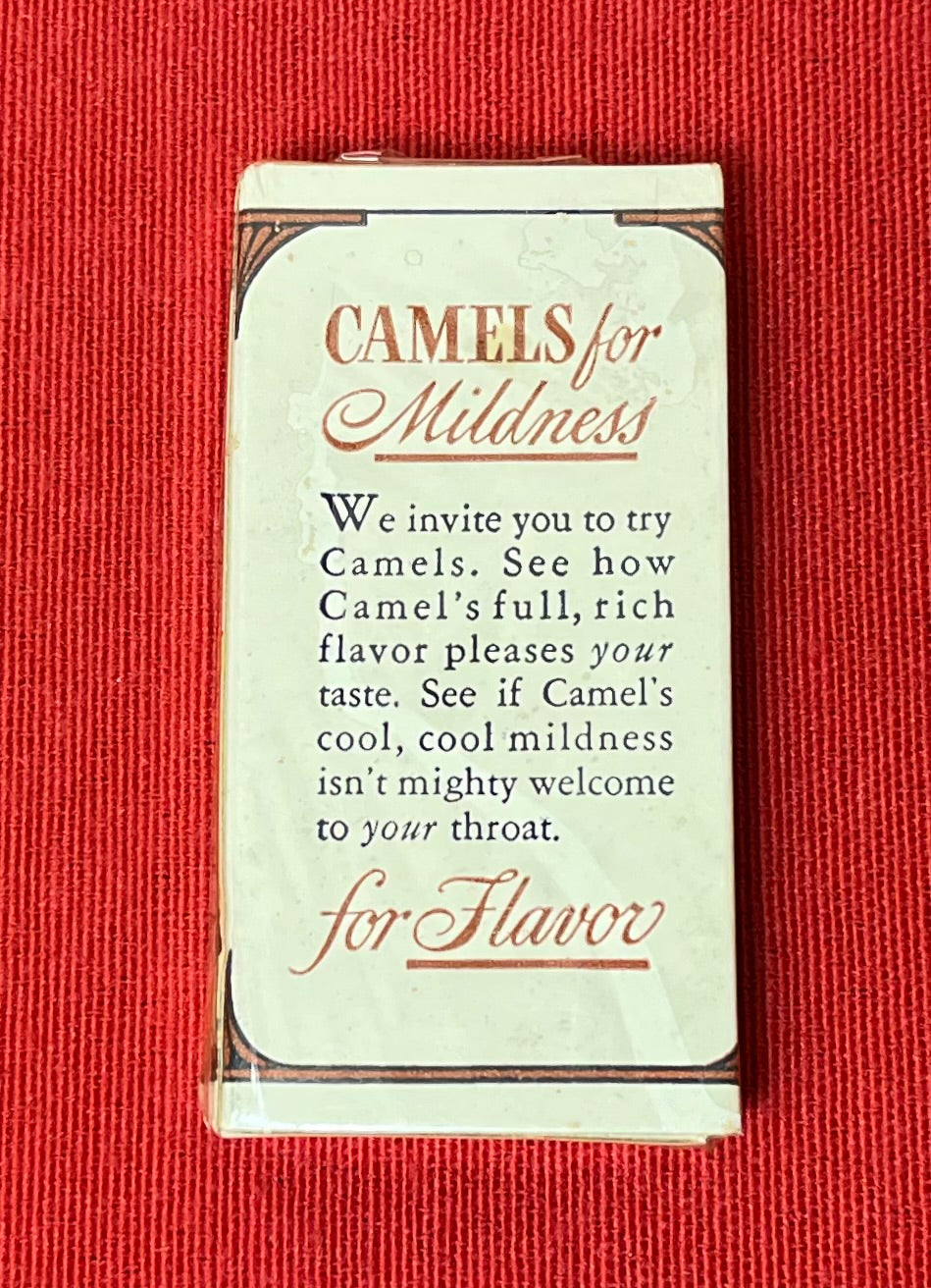 ORIGINAL WWll U.S. ISSUED CAMEL CIGARETTES K-RATION PACK