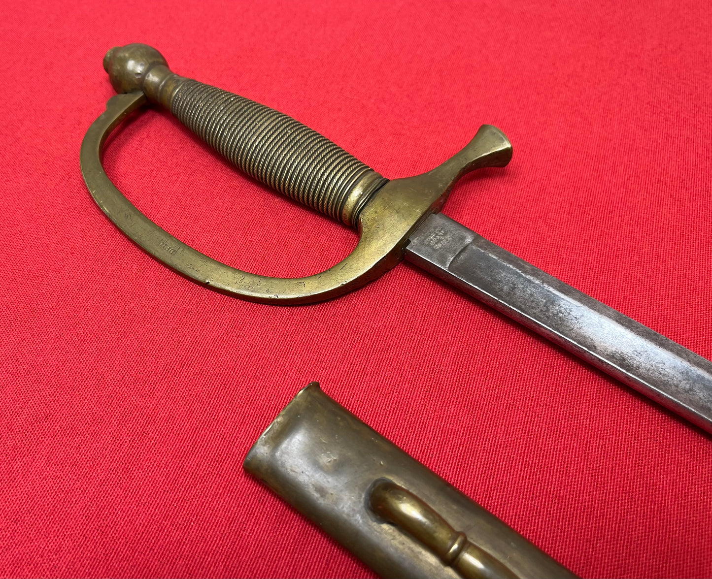 M1840 MUSICIAN’S SWORD BY EMERSON & SILVER DATED 1863 - Civil War Era