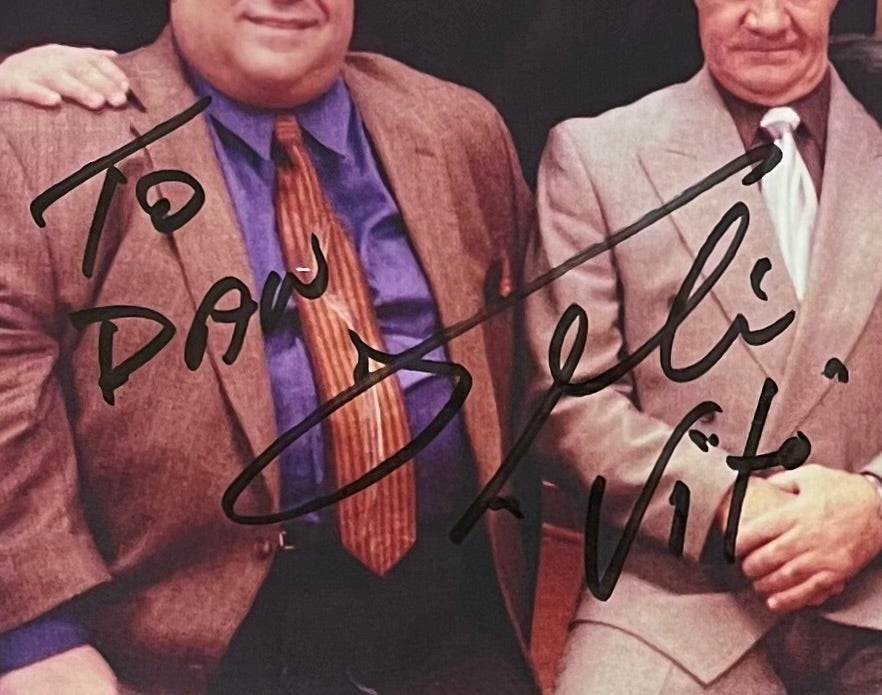 The Sopranos - Vito Spatafore Sr. Signed 8 x 10 Photo Joseph R. Gannascoli