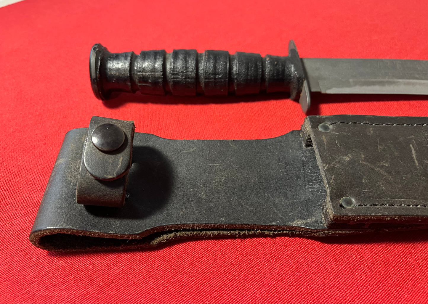 U.S Military MARK 2 Fighting Knife MK2 by Ontario W/ Scabbard Combat Survival