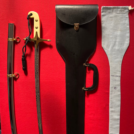 U.S Marine Corps Officer's Mameluke Sword by H.H Hilborn-Hamburger - German Made