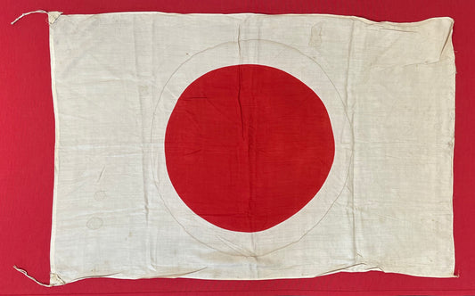 Original WW2 Japanese "Meatball" National Flag