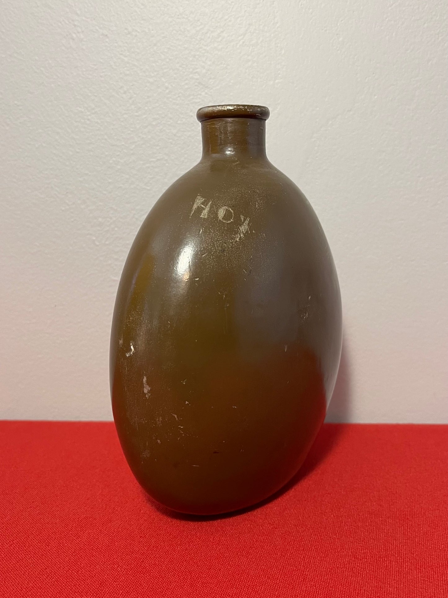 Authentic WW11 WW2 Japanese Soldier’s Canteen - Engraved Characters