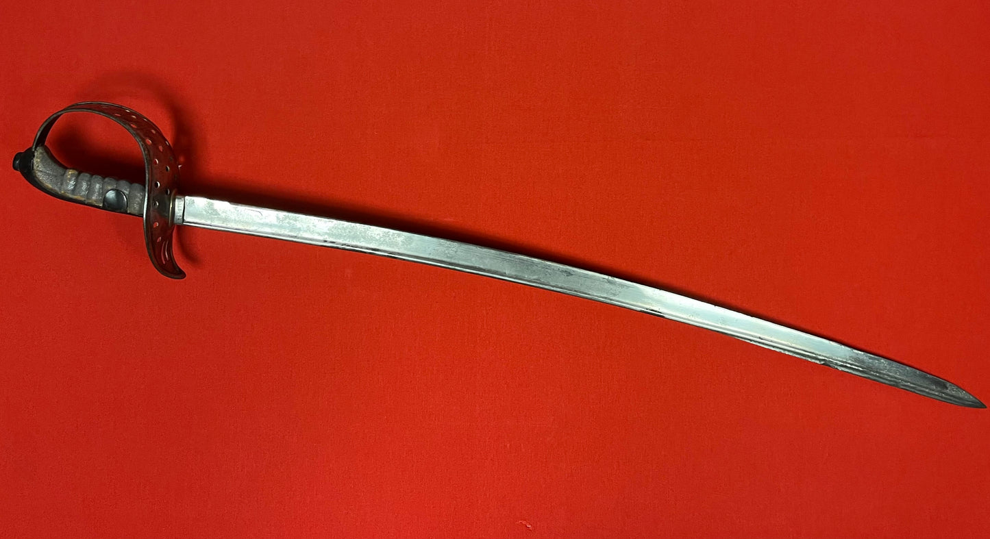 WWI Era M1904 Austro-Hungarian Cavalry Officer’s Saber/Sword Maker Marked - Budapest