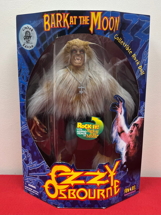 Ozzy Osbourne - Bark at the Moon (Limited Edition) 18" Action Figure Doll VTG Fun-4-All 1999