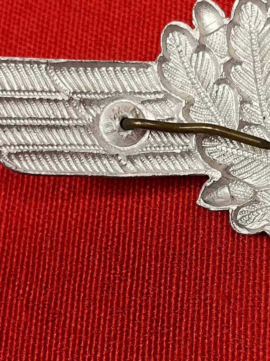 Authentic WWII German Luftwaffe (Airforce) Visor Cap Wreath & Cockade D.R.G.M