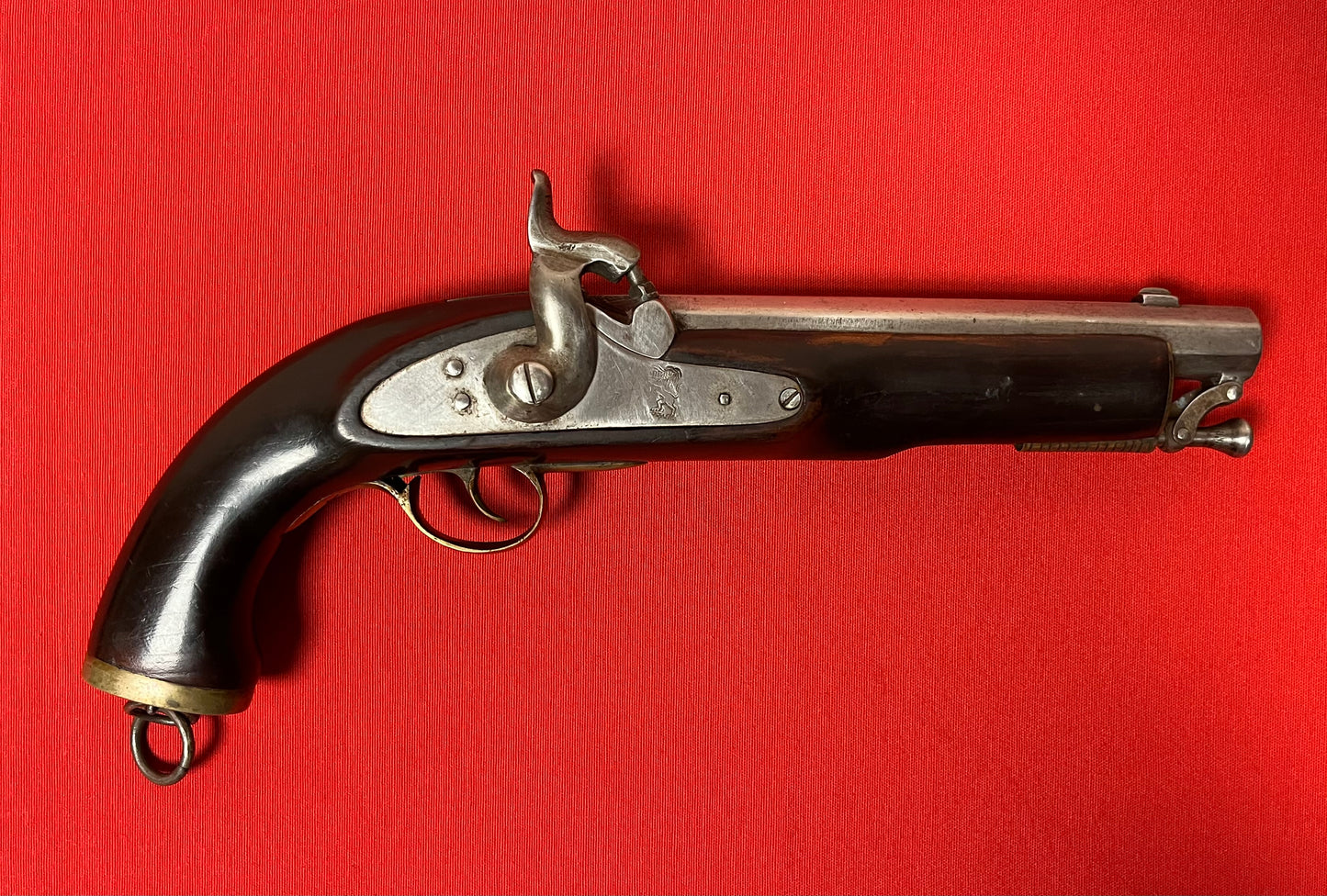 Original British East India Company Model 1843 Percussion Cavalry Horse Pistol