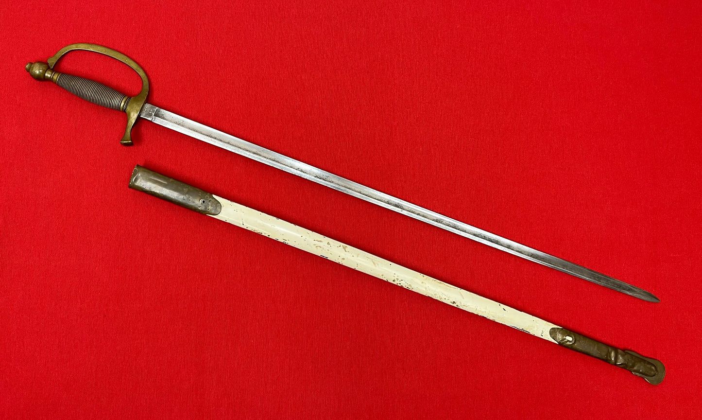 M1840 MUSICIAN’S SWORD BY EMERSON & SILVER DATED 1863 - Civil War Era