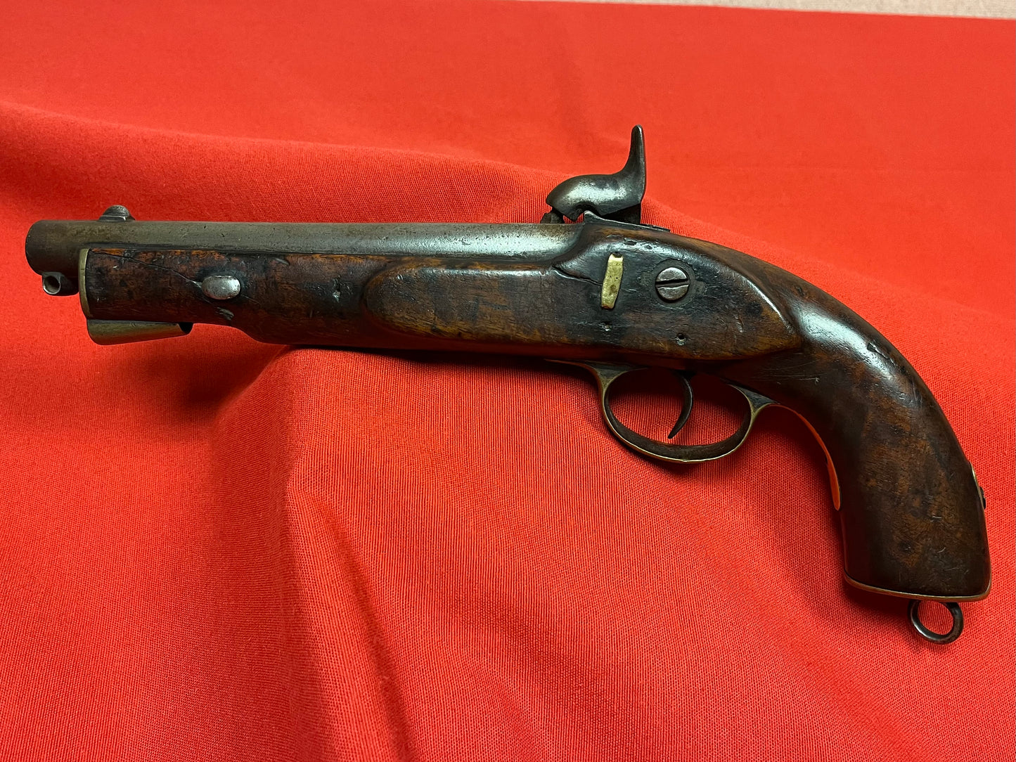 P1858 BRITISH EAST INDIA GOVERNMENT (EIG) PATTERN 1858 PERCUSSION .56 CAL. SINGLE SHOT CAVALRY PISTOL