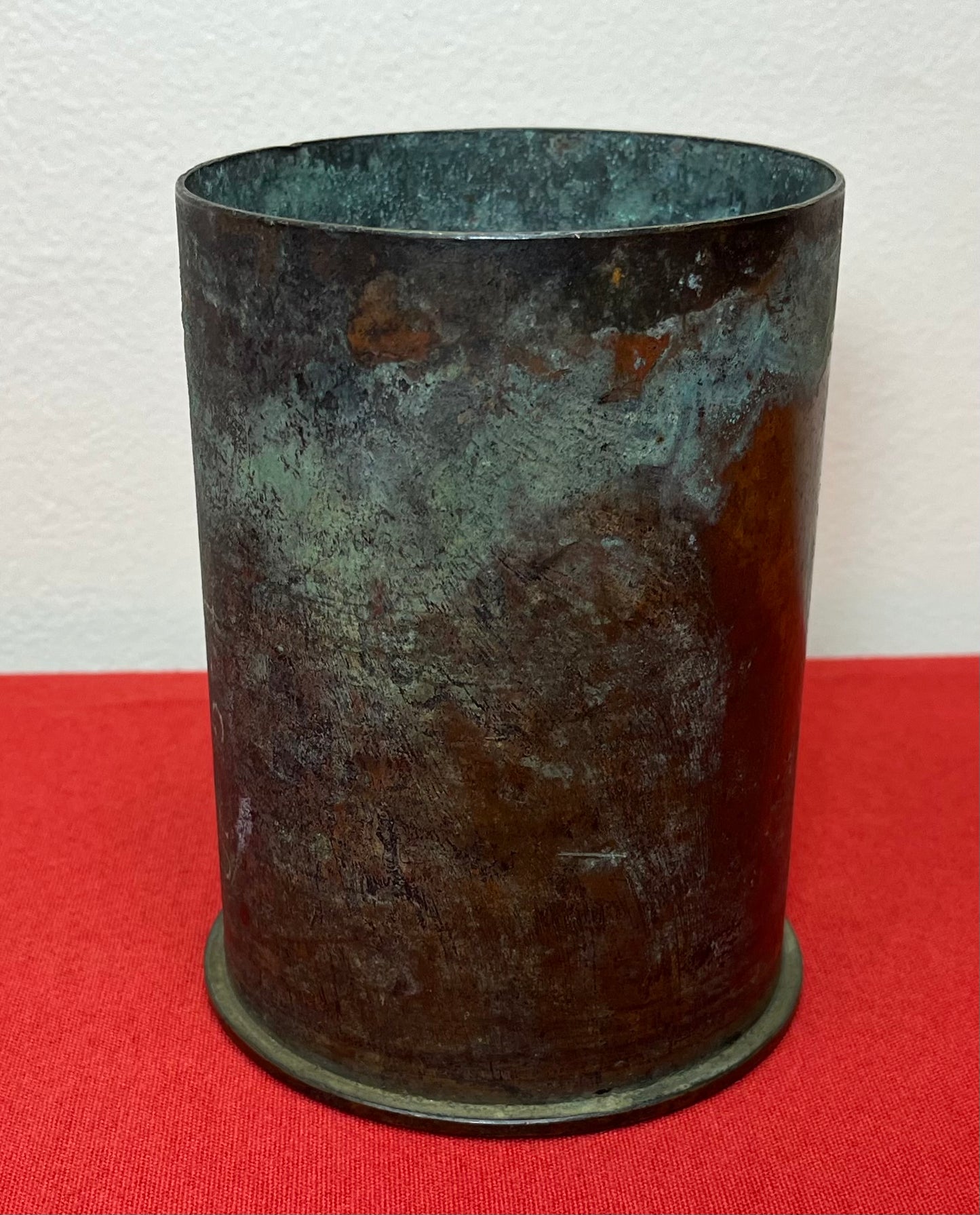 U.S. 105MM HOWITZER ARTILLERY SHELL (BLANK) CASING - VIETNAM ERA